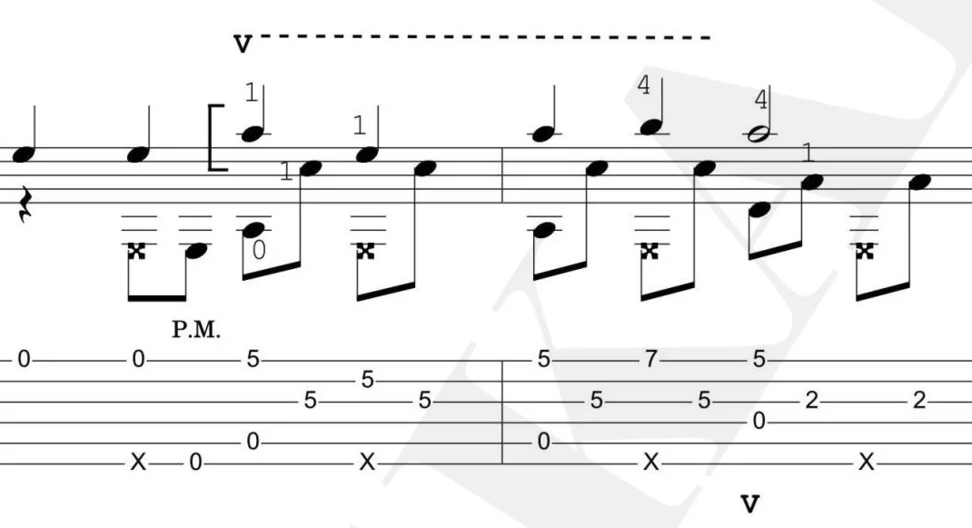 Кино - Апрель │ Ноты и табы для гитары
