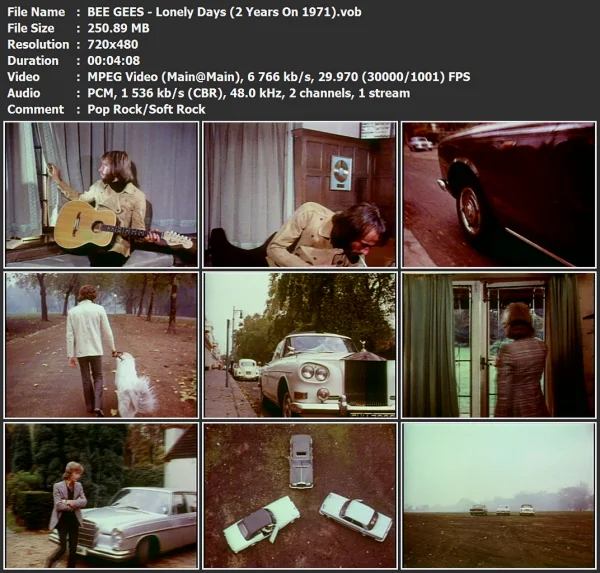 BEE GEES - Lonely Days