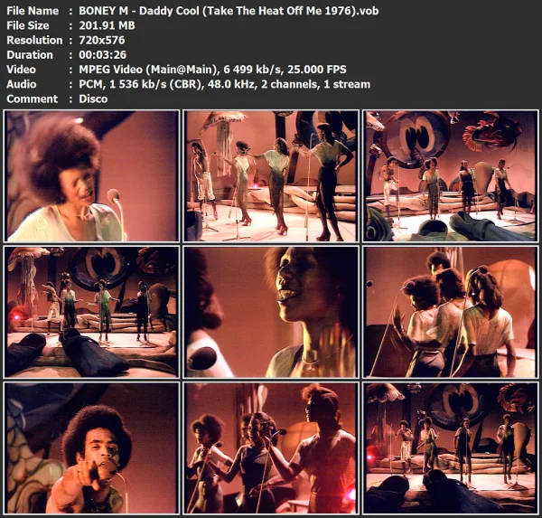 BONEY M - Daddy Cool