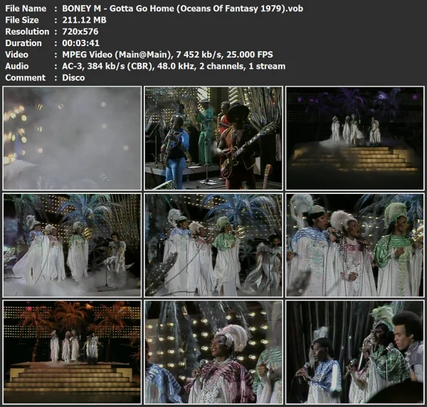 BONEY M - Gotta Go Home