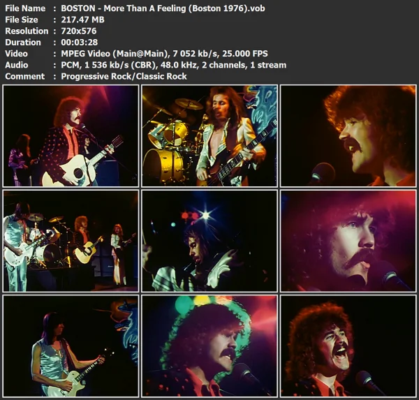 BOSTON - More Than A Feeling