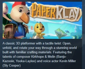 PaperKlay АВТОДОСТАВКА STEAM РОССИЯ