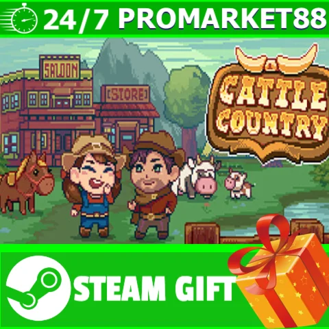 ⭐️ВСЕ СТРАНЫ+РОССИЯ⭐️ Cattle Country STEAM GIFT