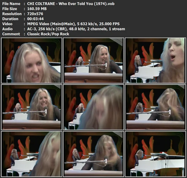 CHI COLTRANE - Who Ever Told You