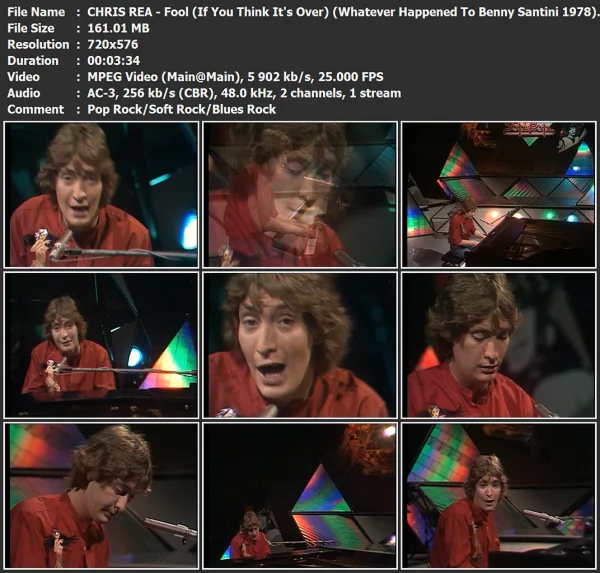 CHRIS REA - Fool (If You Think It's Over)