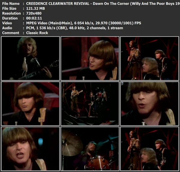 CREEDENCE CLEARWATER REVIVAL - Down On The Corner