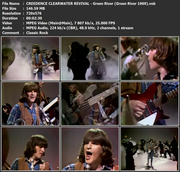 CREEDENCE CLEARWATER REVIVAL - Green River