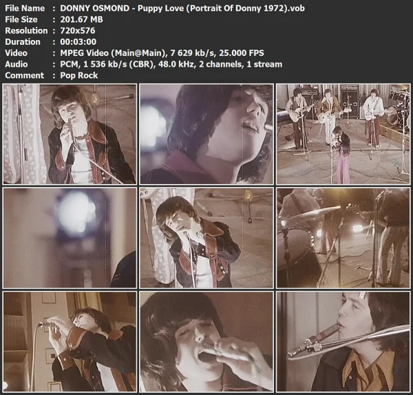 DONNY OSMOND - Puppy Love