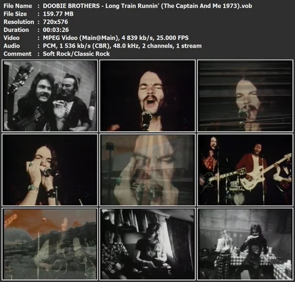 DOOBIE BROTHERS - Long Train Runnin'