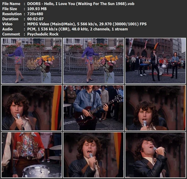DOORS - Hello, I Love You