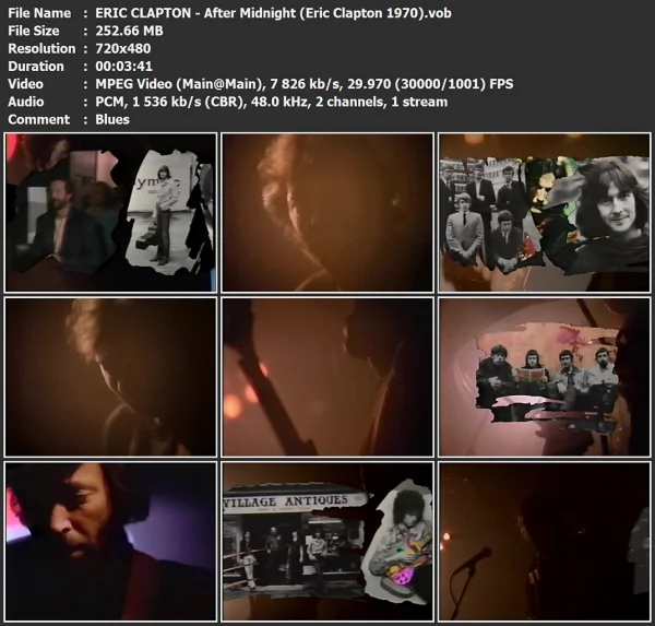 ERIC CLAPTON - After Midnight