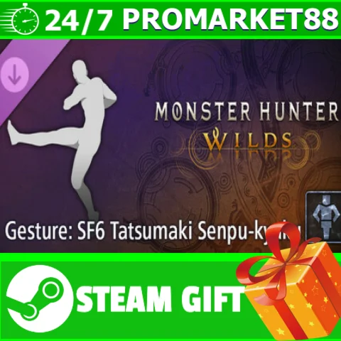 ⭐️ Monster Hunter Wilds - Gesture: SF6 Tatsumaki Senpu-
