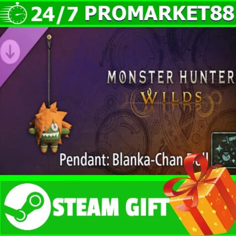 ⭐️ Monster Hunter Wilds - Pendant: Blanka-Chan Doll