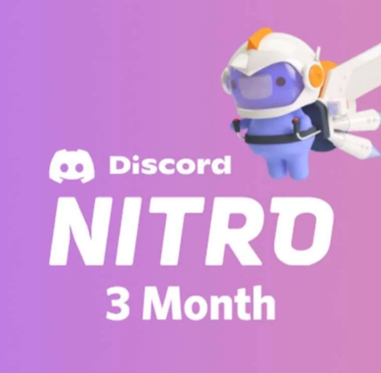 Discord Nitro 3 месяца 2X Boost