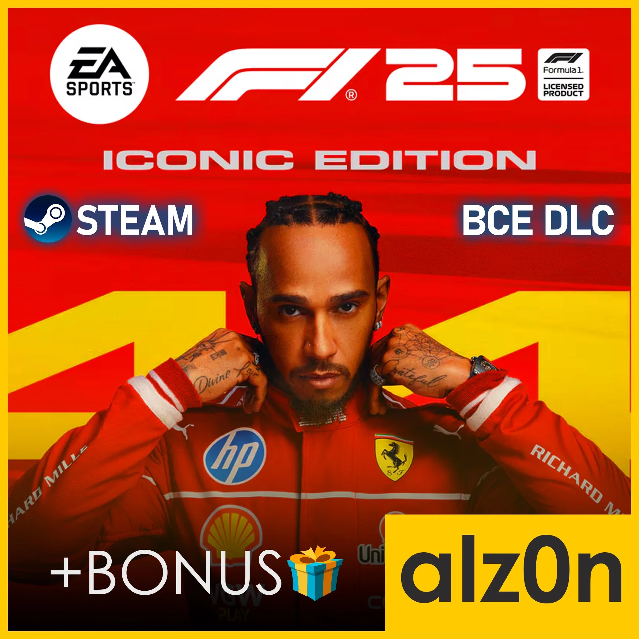 🟥F1 25 - Iconic Edition [ВСЕ DLC]🧿STEAM・ГАРАНТИЯ
