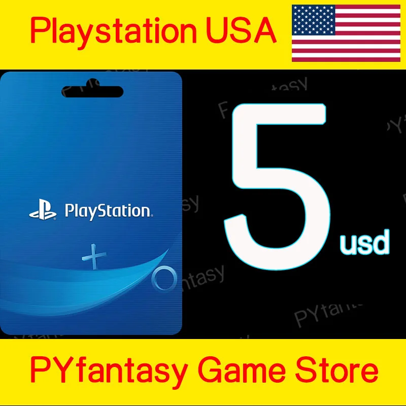 PlayStation Network Card PSN 5 USD (USA)  Key