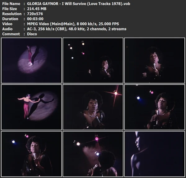 GLORIA GAYNOR - I Will Survive