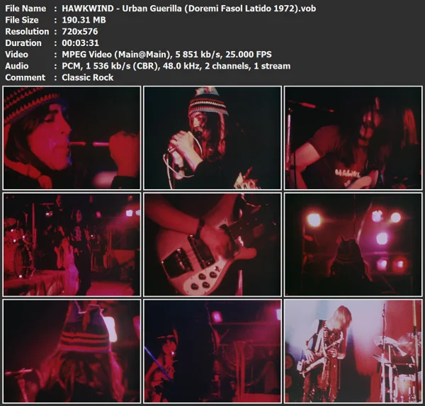 HAWKWIND - Urban Guerilla