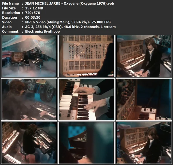 JEAN MICHEL JARRE - Oxygene