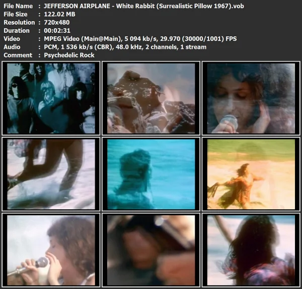 JEFFERSON AIRPLANE - White Rabbit