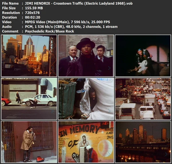 JIMI HENDRIX - Crosstown Traffic