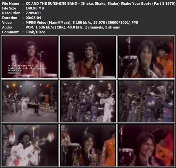 KC AND THE SUNSHINE BAND - (Shake, Shake, Shake) Shake
