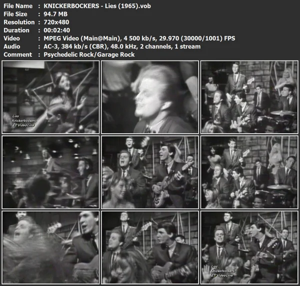 KNICKERBOCKERS - Lies