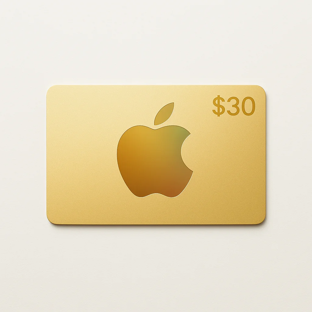 🍎 Подарочная карта Apple iTunes (USA) 30$