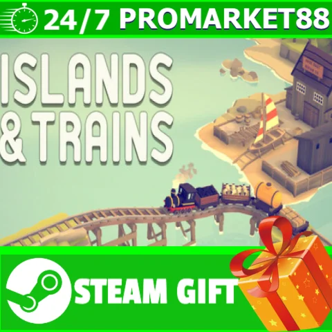 ⭐️ВСЕ СТРАНЫ+РОССИЯ⭐️ Islands & Trains STEAM GIFT