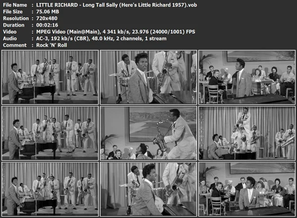 LITTLE RICHARD - Long Tall Sally