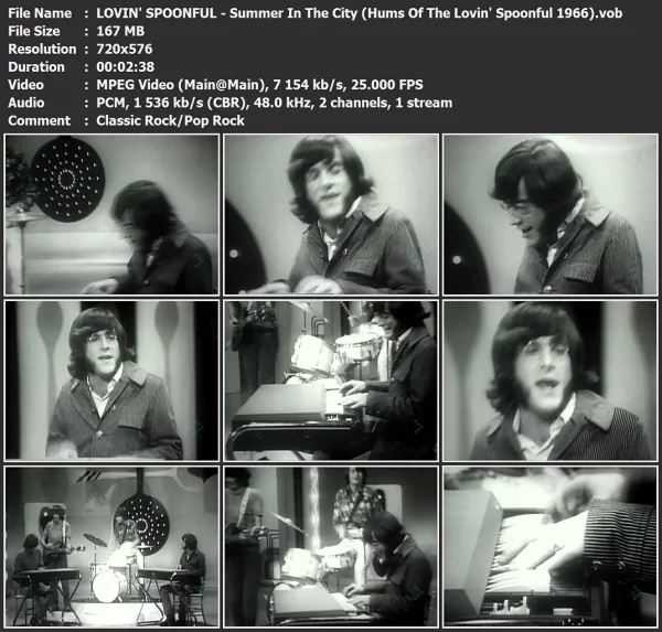 LOVIN' SPOONFUL - Summer In The City