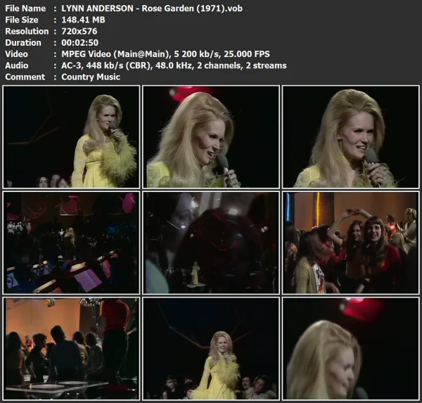 LYNN ANDERSON - Rose Garden