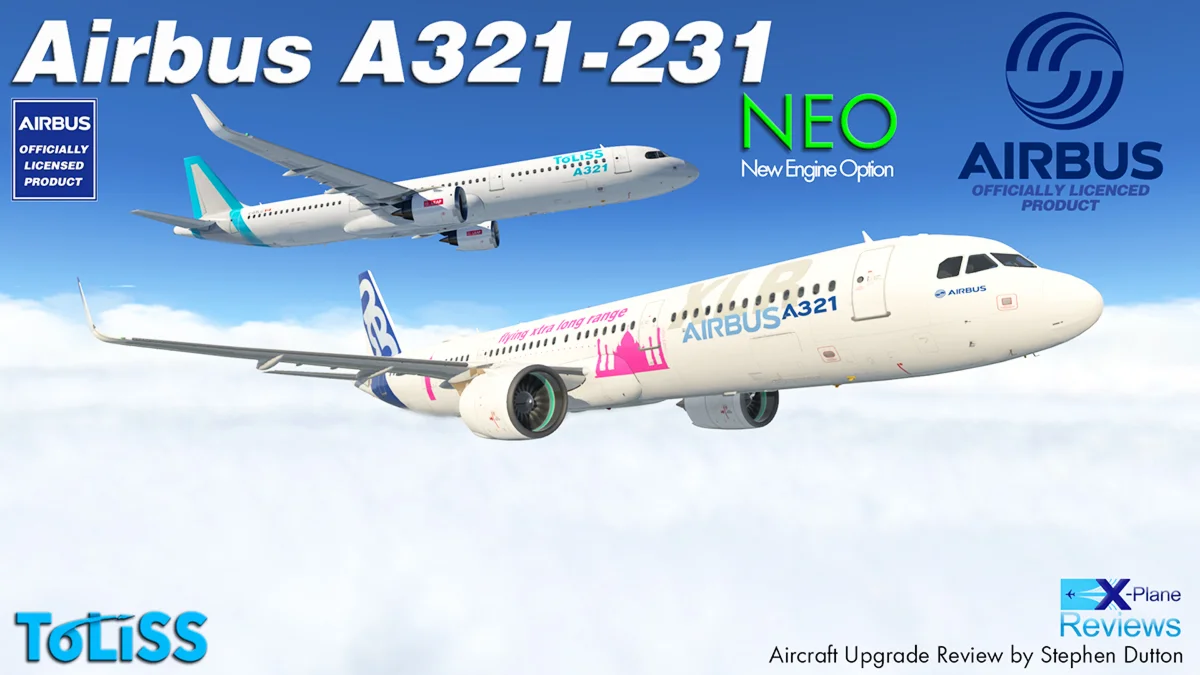 ToLiss A321neo Upgrade для X-Plane 11/12
