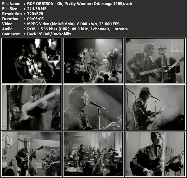 ROY ORBISON - Oh, Pretty Woman