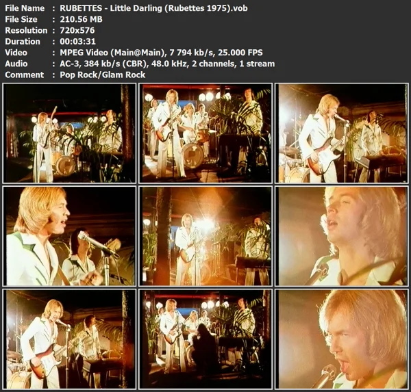 RUBETTES - Little Darling
