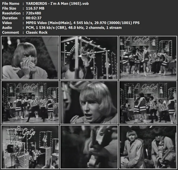 YARDBIRDS - I'm A Man