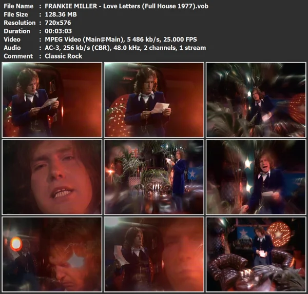 FRANKIE MILLER - Love Letters