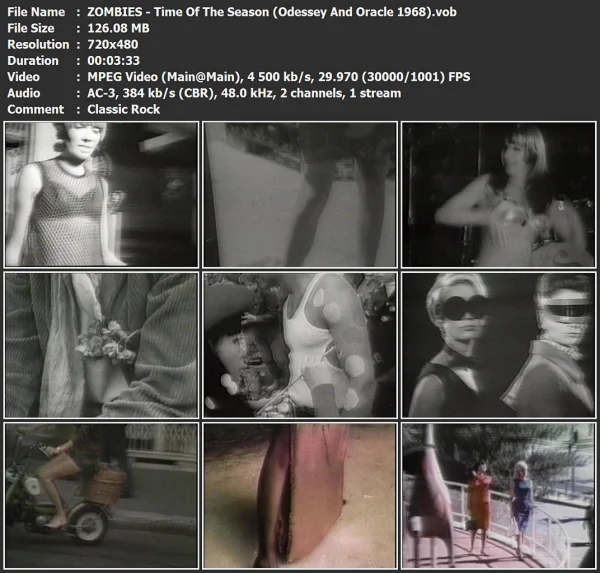 ZOMBIES - Time Of The Season