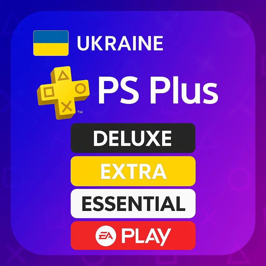 🇺🇦 PS Plus UA 1-12 мес + EA Play |Все типы подписок🔥