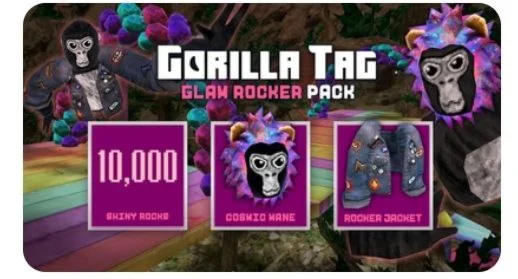 Glam Rocker Pack Gorilla tag для oculus quest 2 3 s