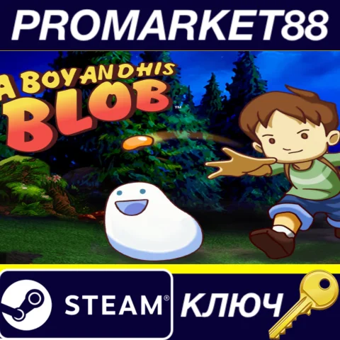 ⭐ A Boy and His Blob Steam КЛЮЧ  GLOBAL (NO TR)