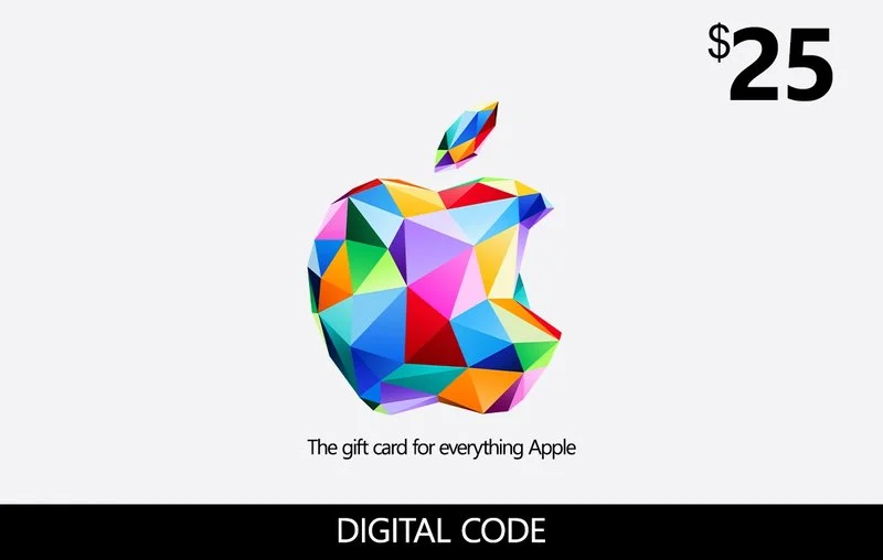 🍏🇺🇸 Подарочная карта Apple iTunes 25 USA 🇺🇸🍏