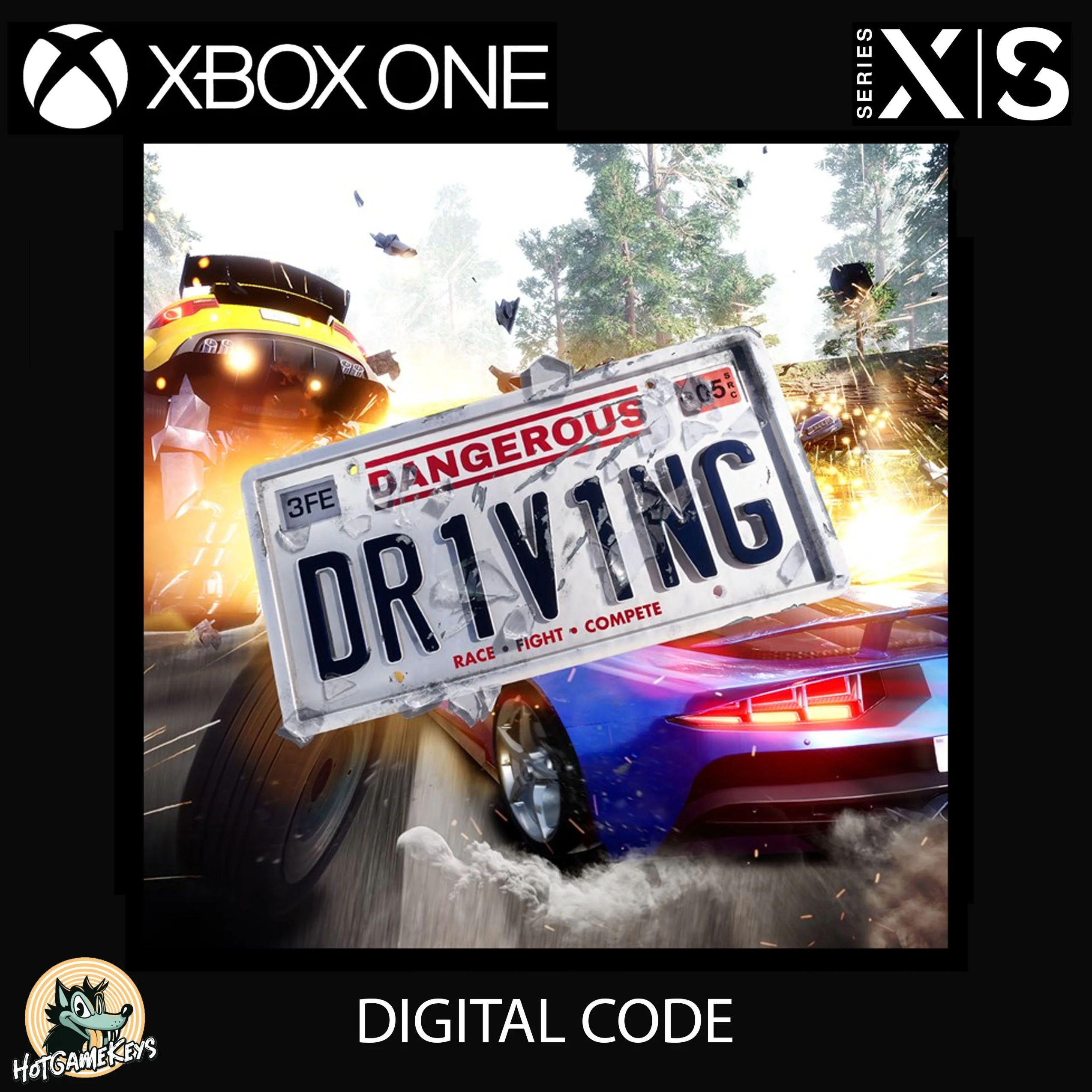 Dangerous Driving XBOX ONE / XBOX SERIES X|S [ Код  ]