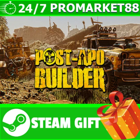 ⭐️ВСЕ СТРАНЫ+РОССИЯ⭐️ Post-Apo Builder STEAM GIFT