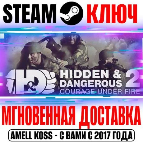 Hidden & Dangerous 2: Courage Under Fire Steam Ключ