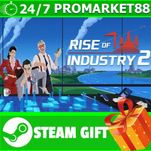⭐️ВСЕ СТРАНЫ+РОССИЯ⭐️ Rise of Industry 2 STEAM GIFT