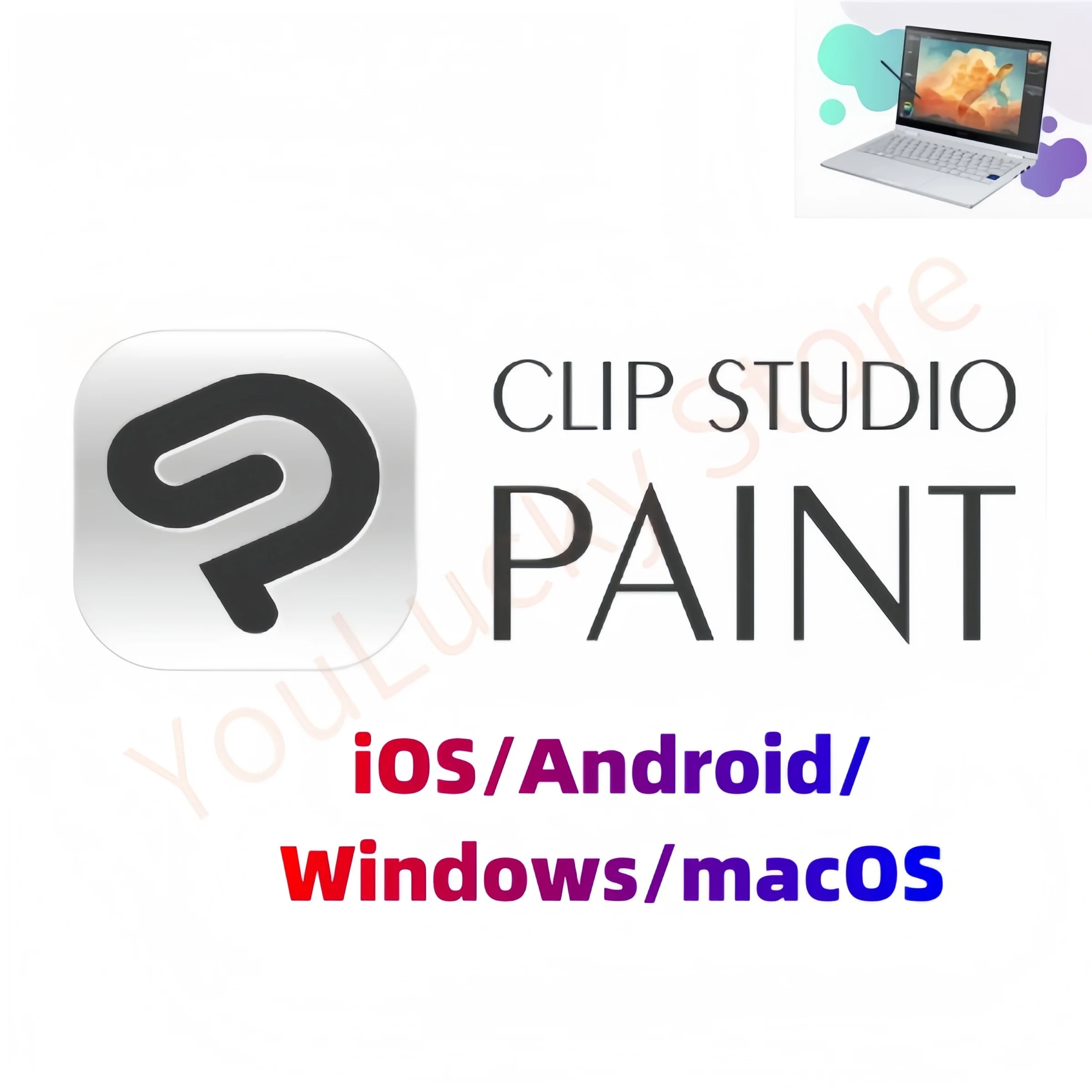 Clip Studio Paint PRO 4 ключ🔑Россия