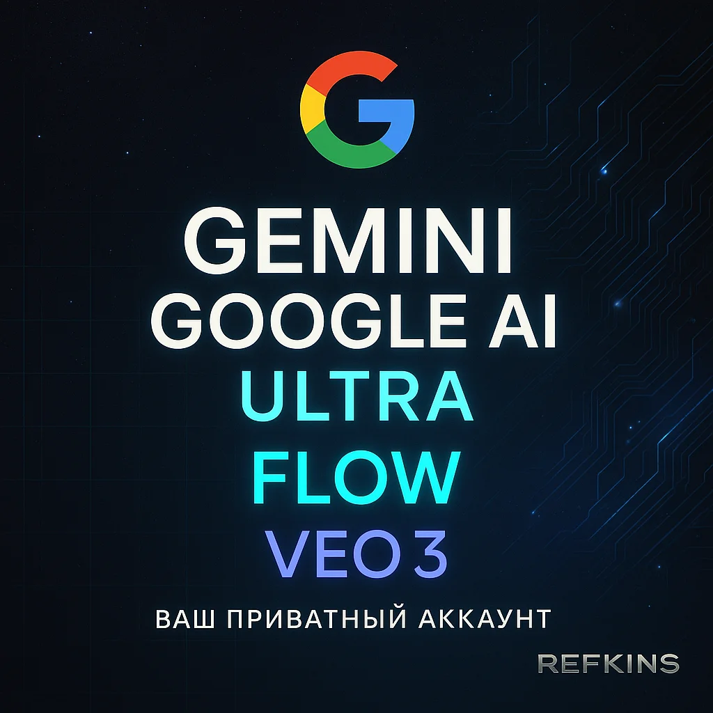 Gemini Google AI Ultra + KLING +Veo 3 + Flow ЛИЧНЫЙ АКК
