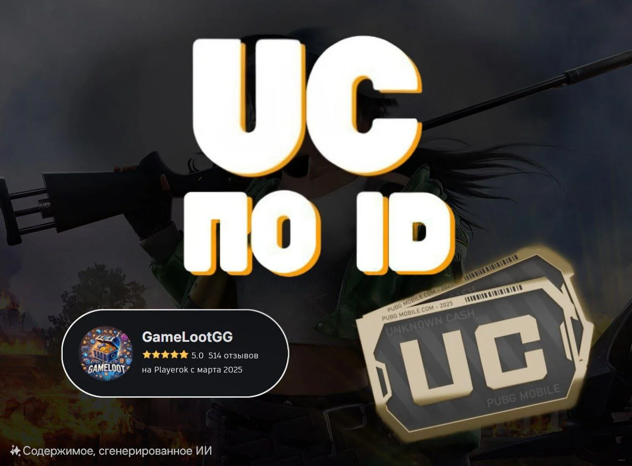 PUBG Mobile | UC через ID игрока | МОМЕНТАЛЬНО