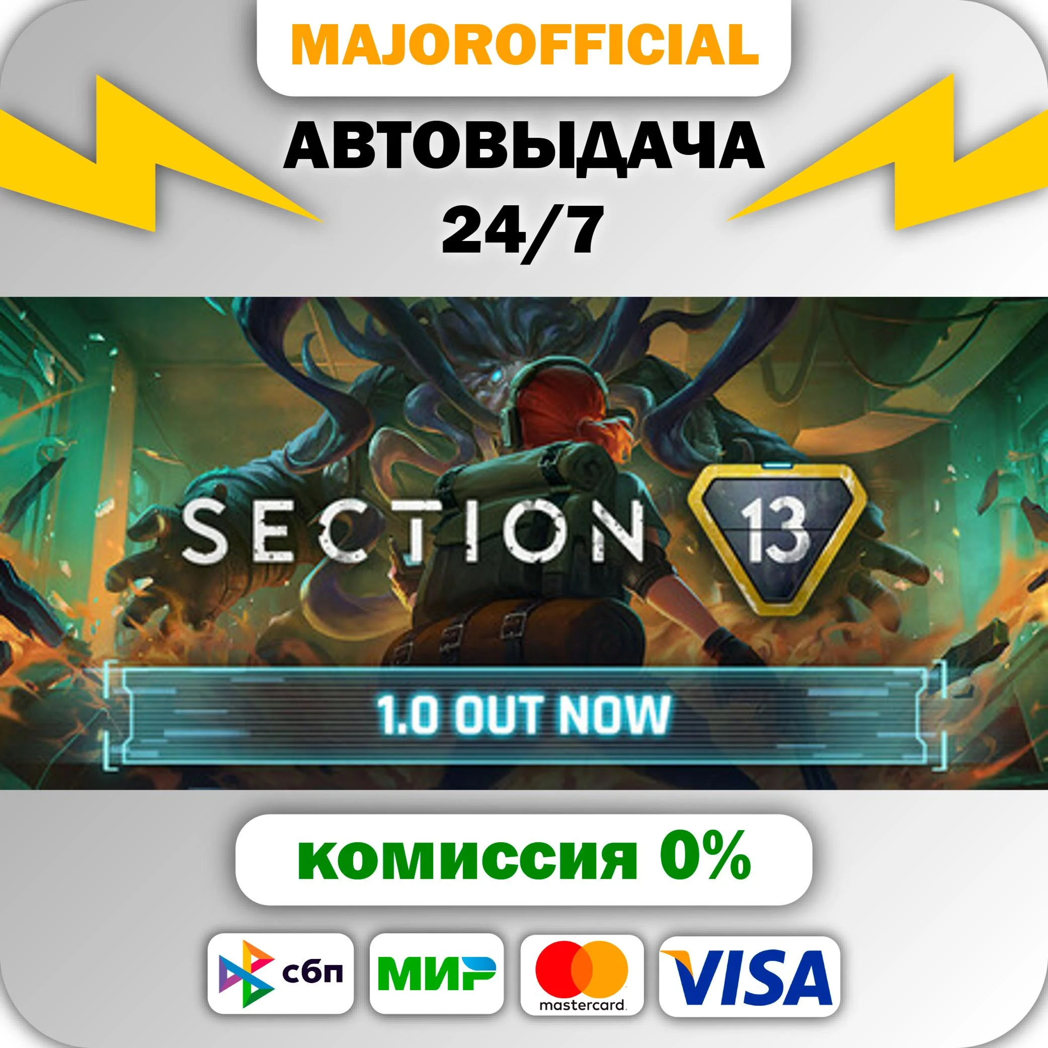 Section 13 АВТОДОСТАВКА Steam GIFT